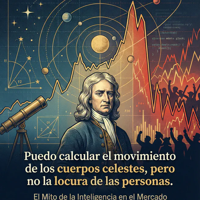El Mito de la Inteligencia en el Mercado: ¿Por qué los genios pierden dinero?